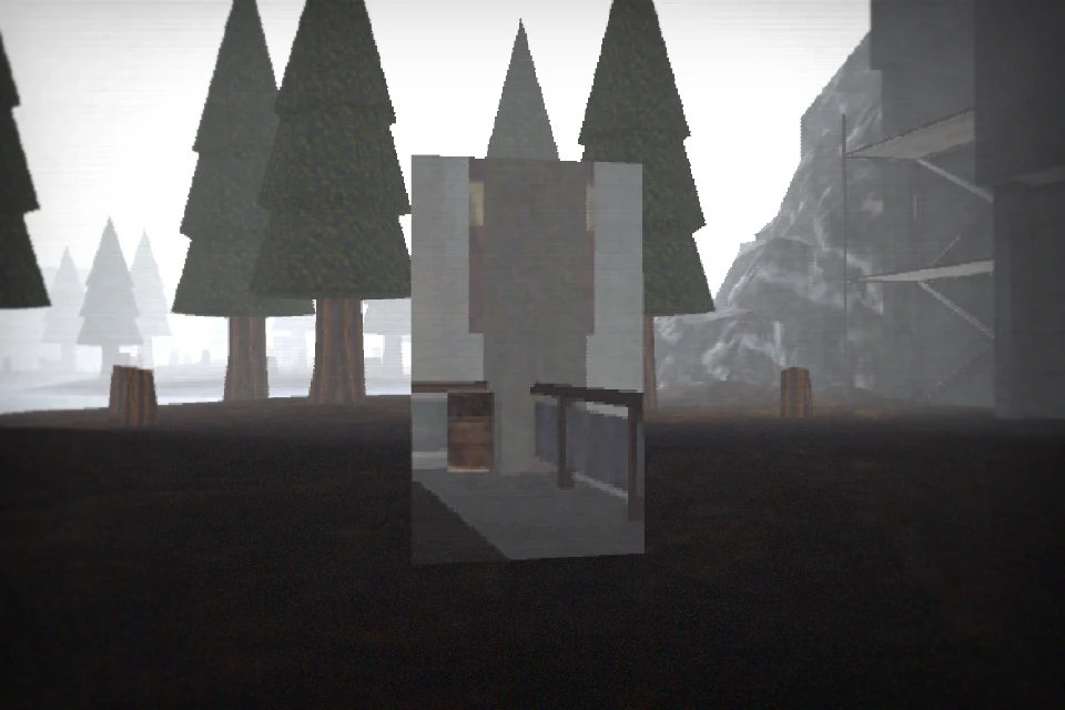 thumbnail Portals for pseudo non-euclidean spaces